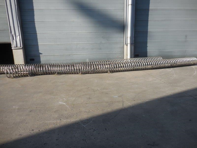 Serpentin 1" met 90 windingen, diameter 400mm, totale lengte 122meter