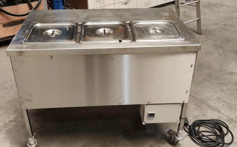 Mobiele bain-marie opwarmbak